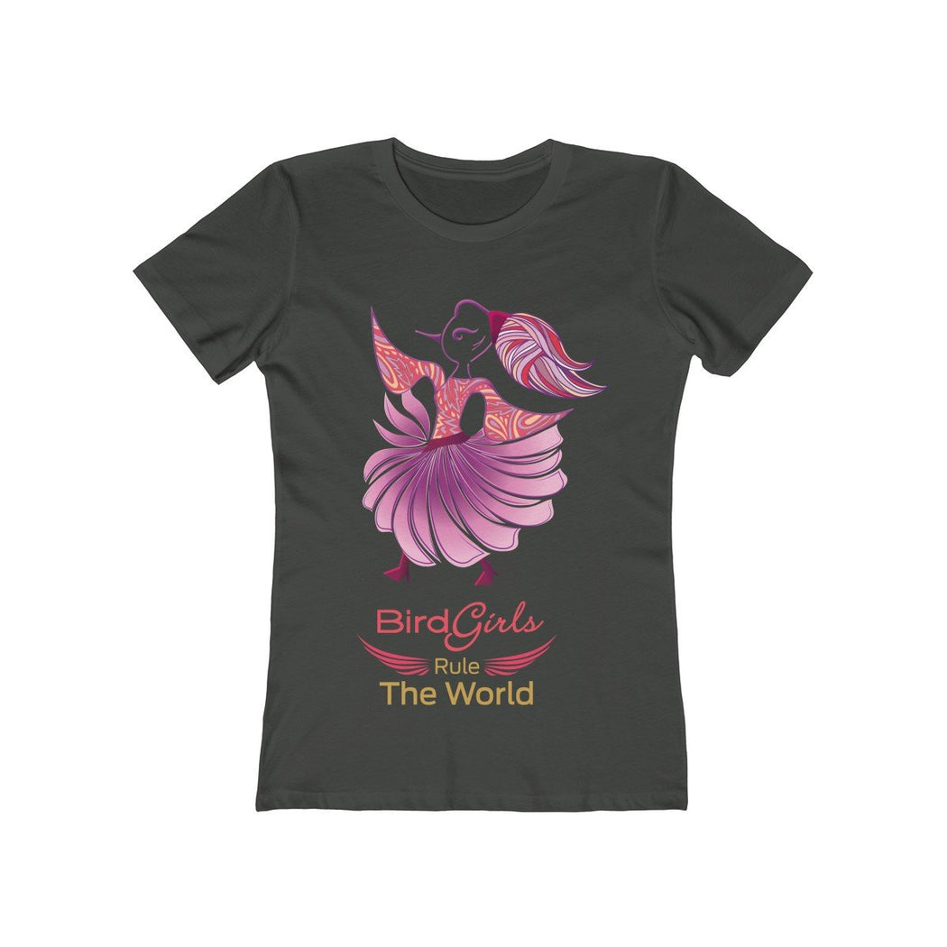 BirdGirls Logo Women's The Boyfriend Tee - The BirdGirls