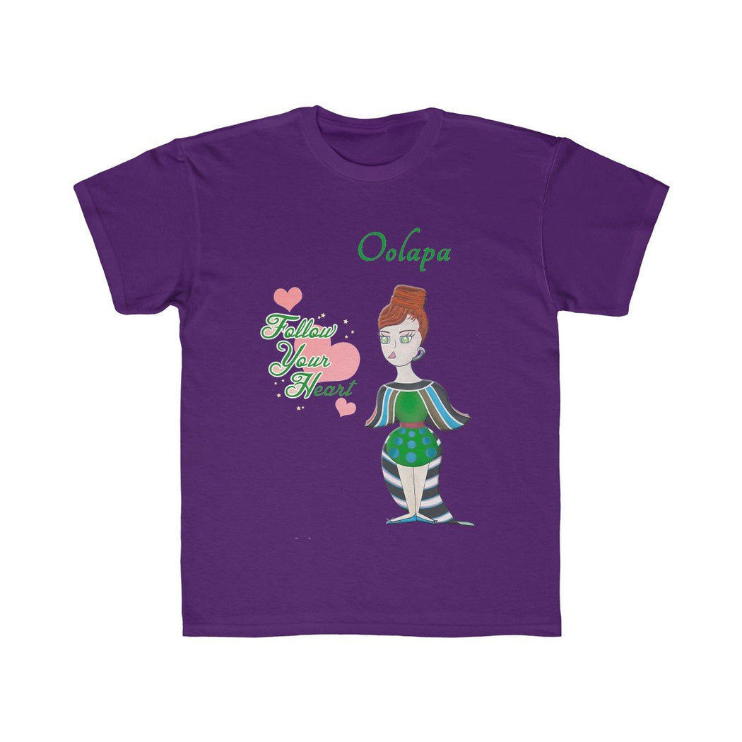 Oolapa Kids Regular Fit Tee - The BirdGirls