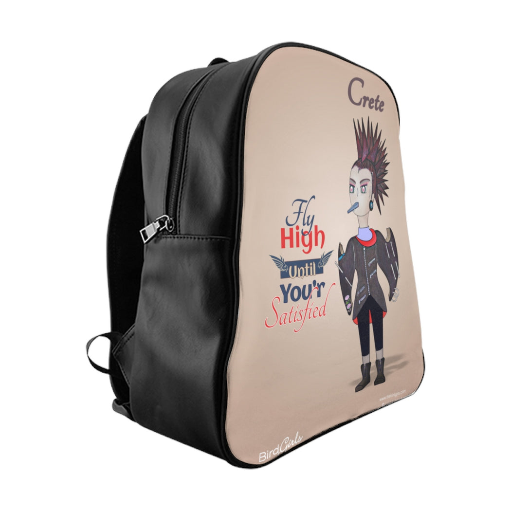 Crete BirdGirl School Backpack - thebirdgirls.com