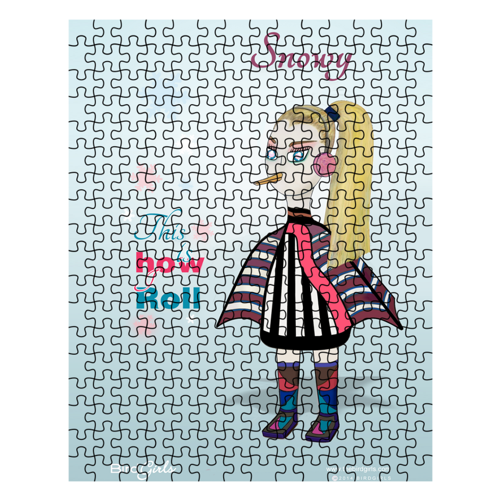 Snowy Puzzles - thebirdgirls.com