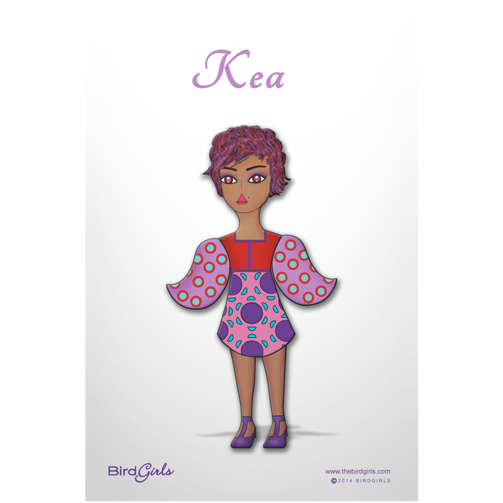 Kea Slogan Art Posters - thebirdgirls.com