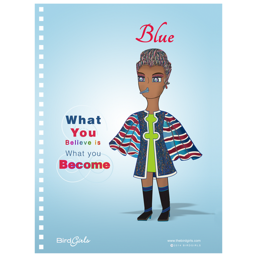 Blue Notebooks - thebirdgirls.com