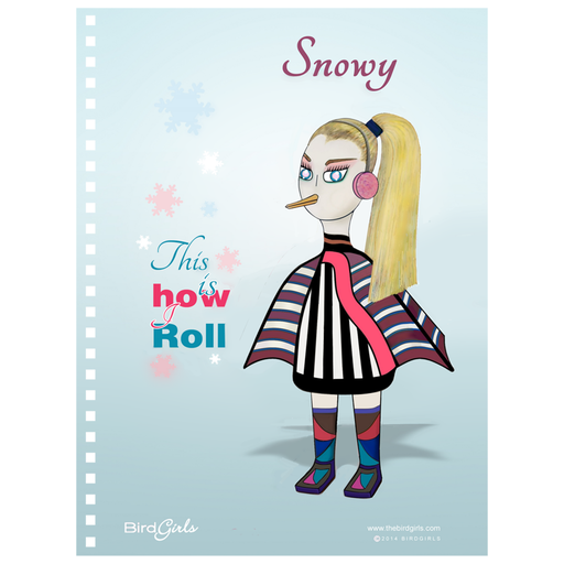 Snowy Notebooks - thebirdgirls.com