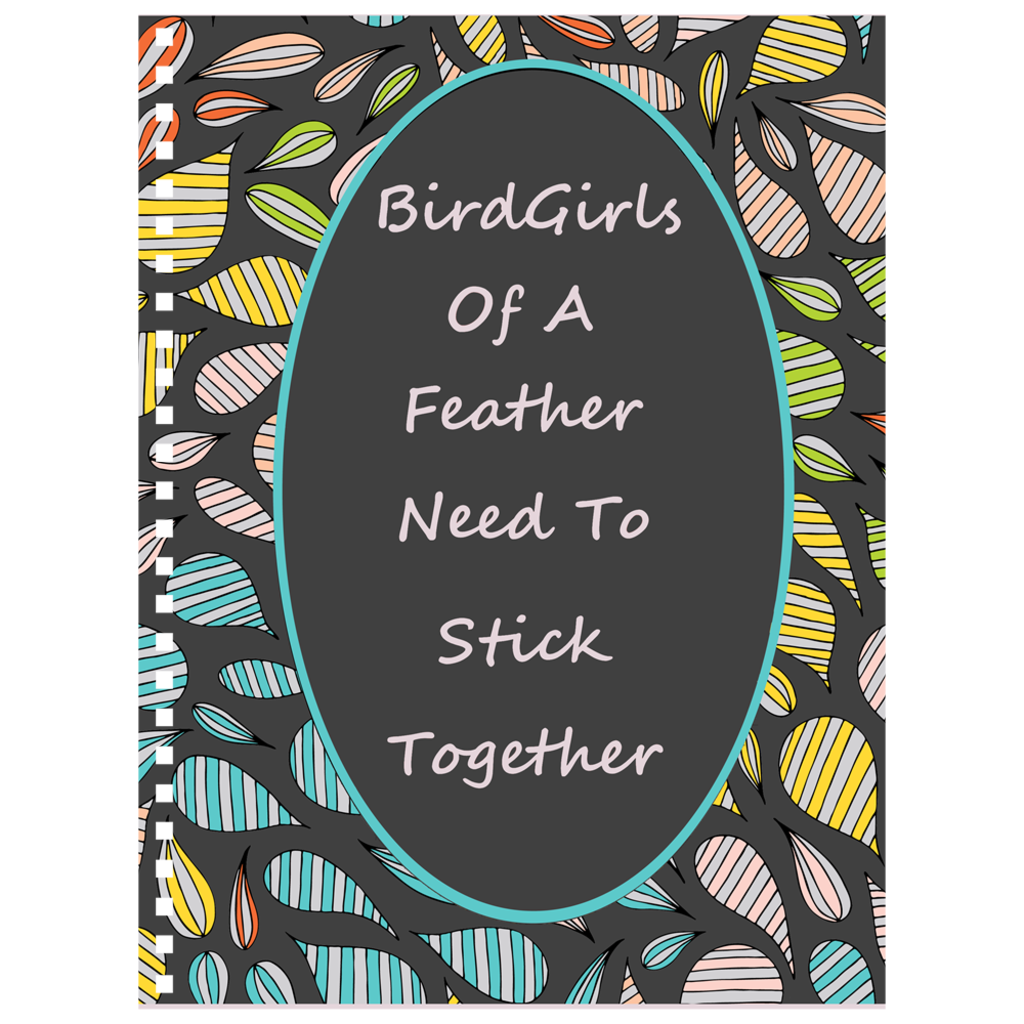 BirdGirls Leaf Notebook - thebirdgirls.com
