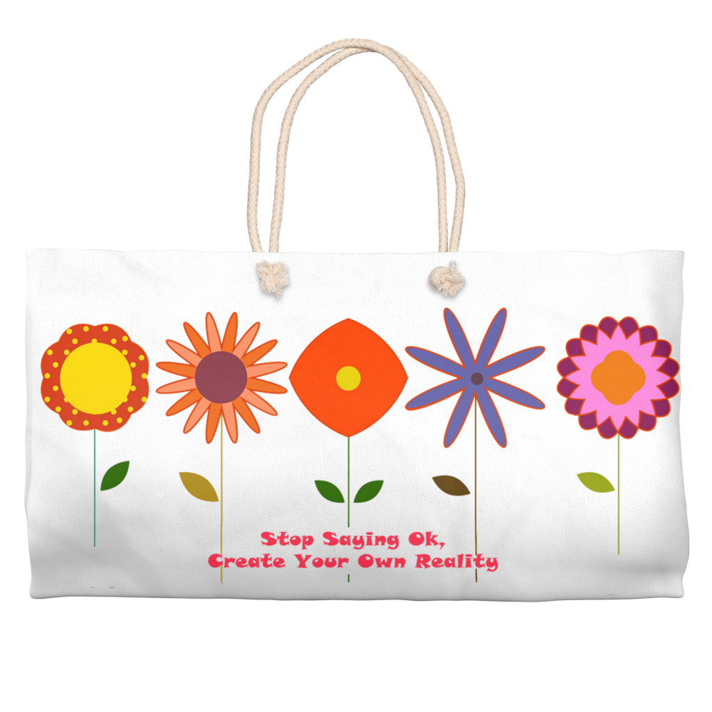 BirdGirls Floral Weekender Totes - thebirdgirls.com