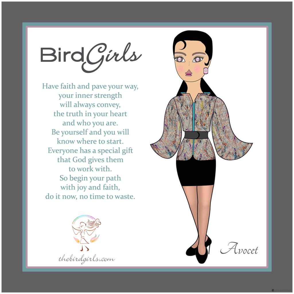 Avocet Art Posters - thebirdgirls.com