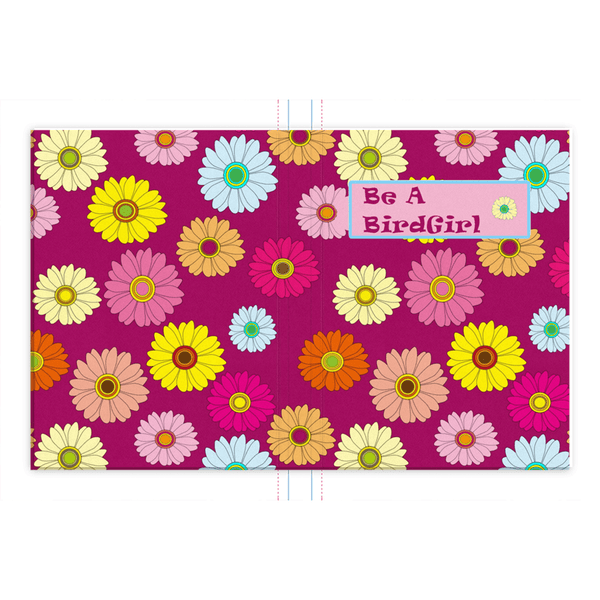 BirdGirl Flying Daisies Journals - thebirdgirls.com