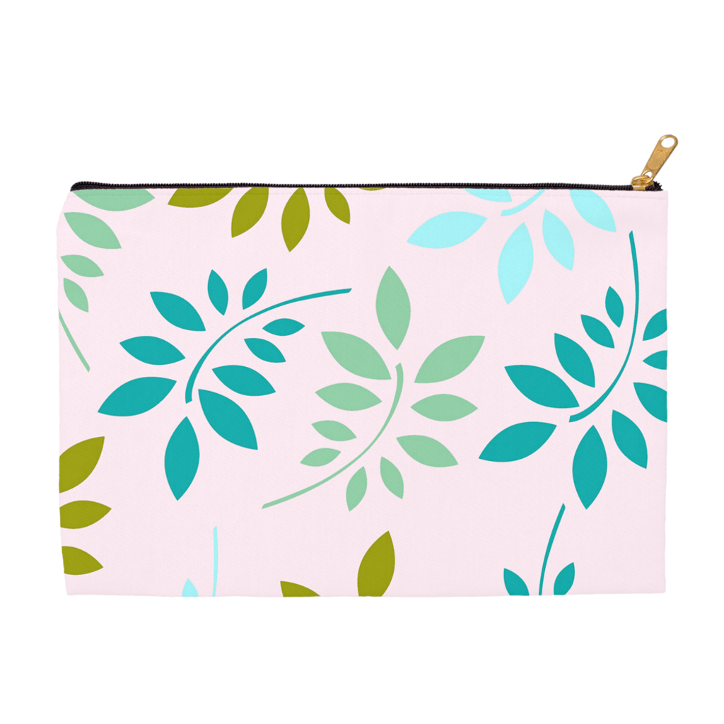 BirdGirl Leaf Medley Accessory Pouches - thebirdgirls.com