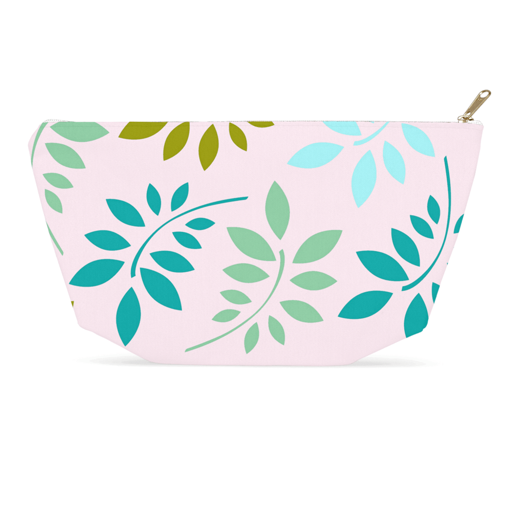 BirdGirl Leaf Medley Accessory Pouches - thebirdgirls.com