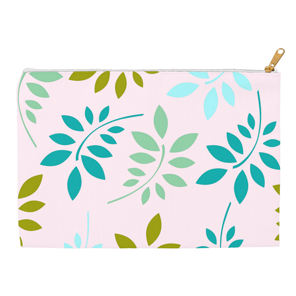 BirdGirl Leaf Medley Accessory Pouches - thebirdgirls.com
