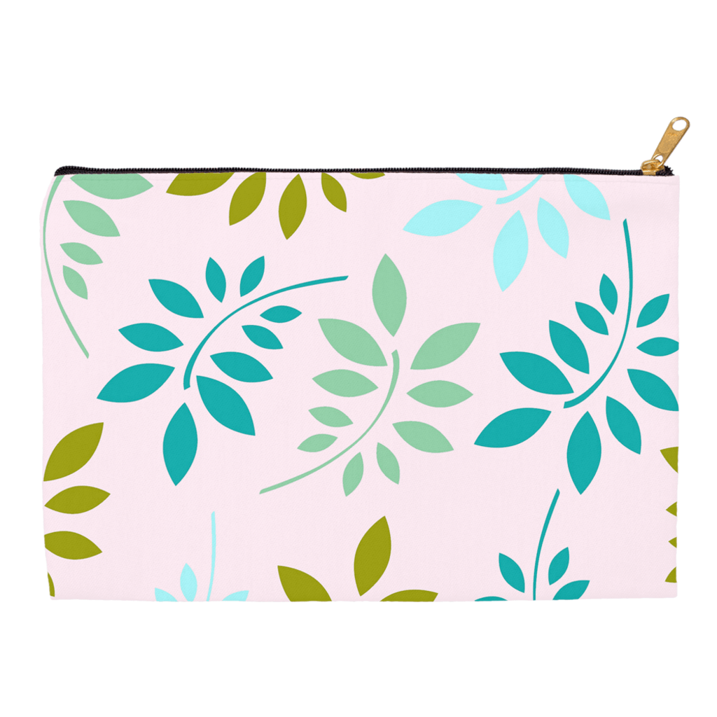 BirdGirl Leaf Medley Accessory Pouches - thebirdgirls.com