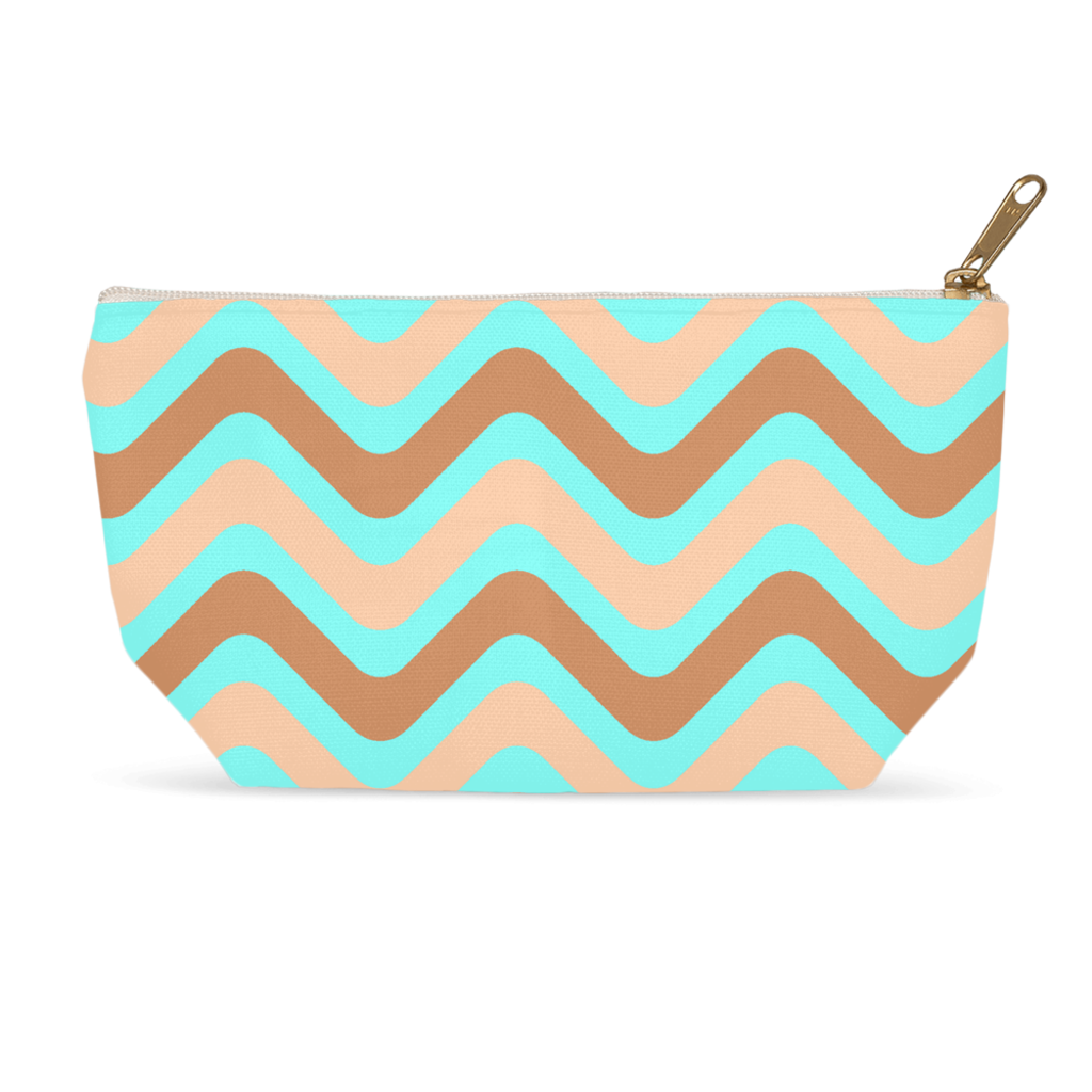 BirdGirls Wavy Accessory Pouches - thebirdgirls.com