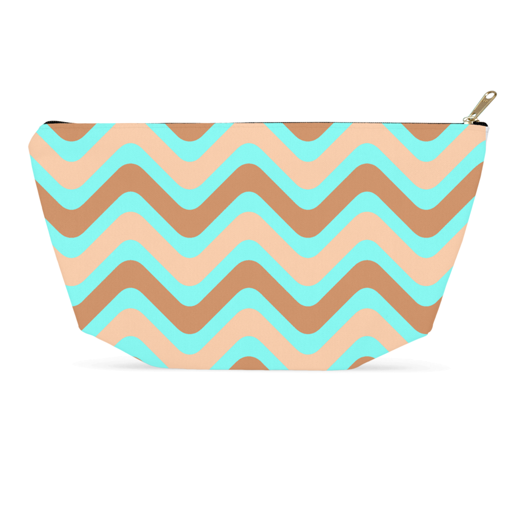 BirdGirls Wavy Accessory Pouches - thebirdgirls.com