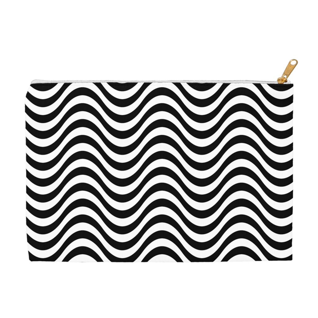 BirdGirls Black and White Accessory Pouches - thebirdgirls.com