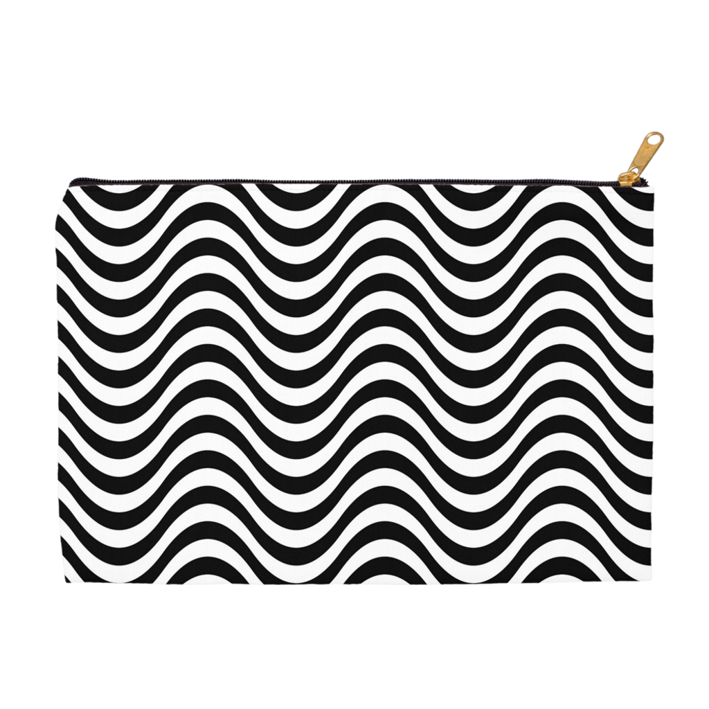 BirdGirls Black and White Accessory Pouches - thebirdgirls.com