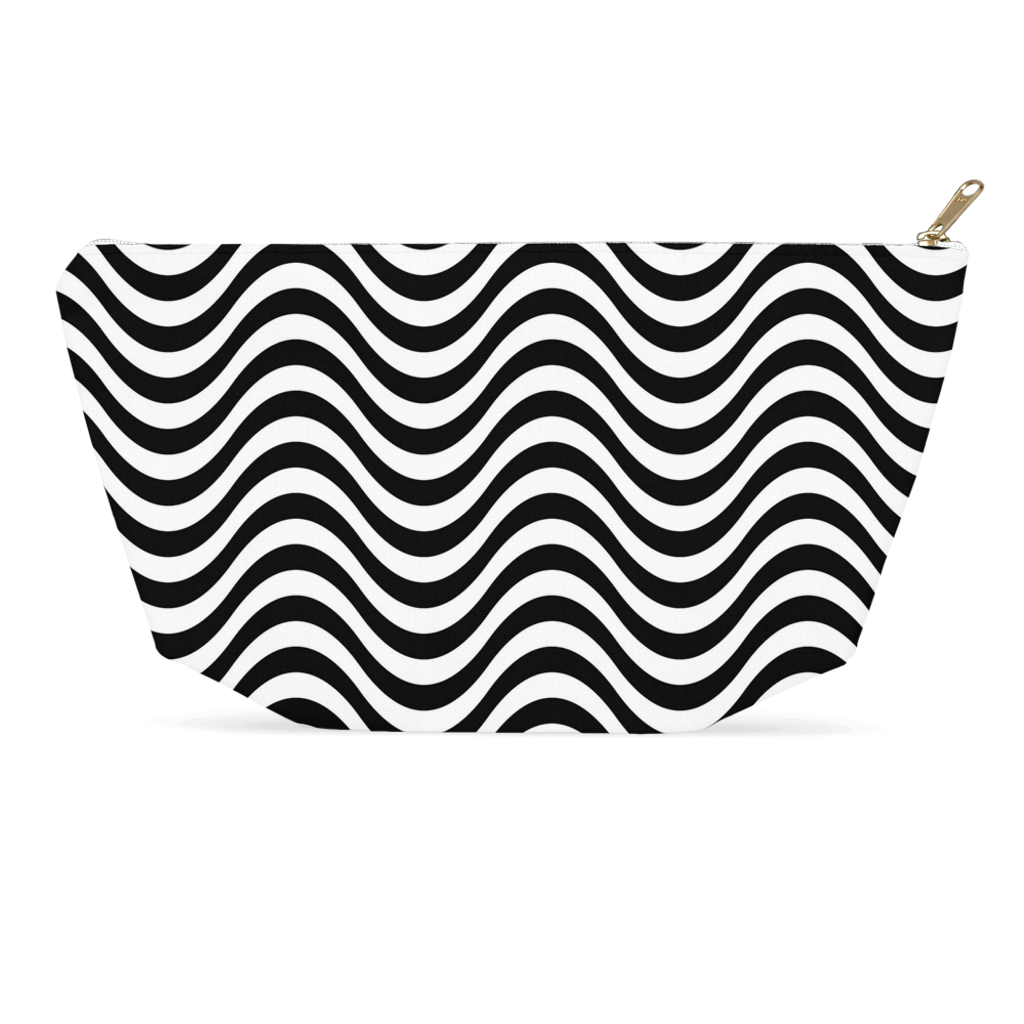 BirdGirls Black and White Accessory Pouches - thebirdgirls.com