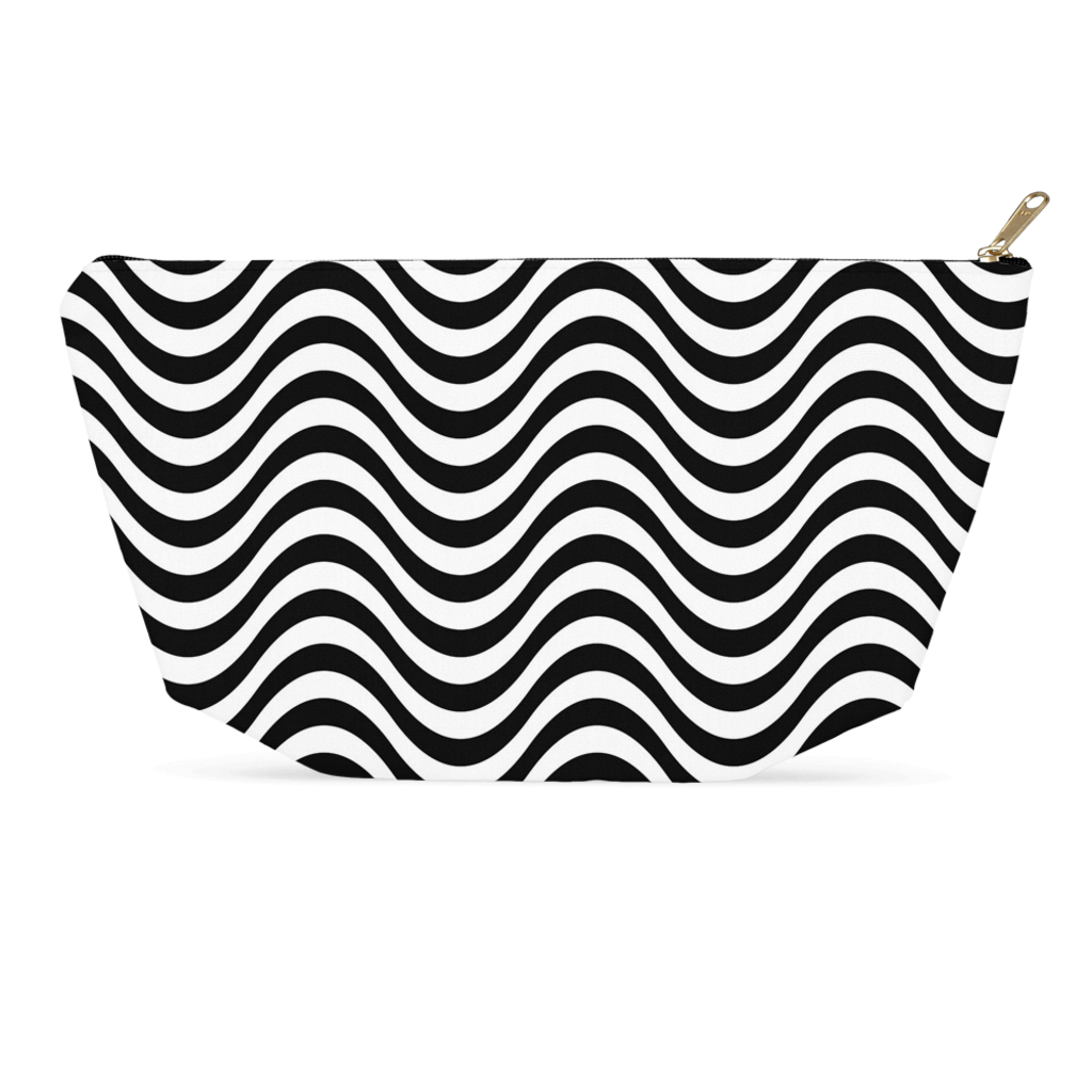 BirdGirls Black and White Accessory Pouches - thebirdgirls.com