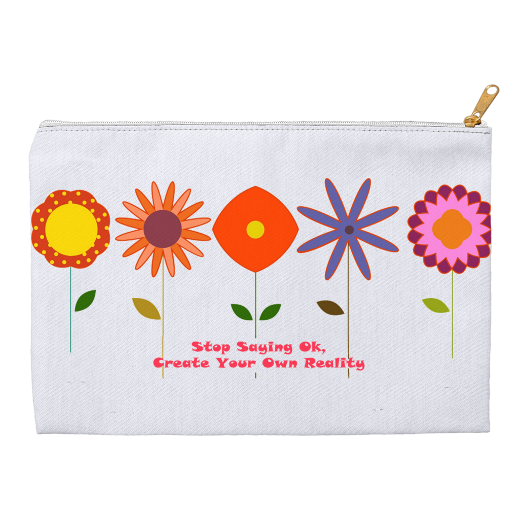 BirdGirls Flower Accessory Pouches - thebirdgirls.com