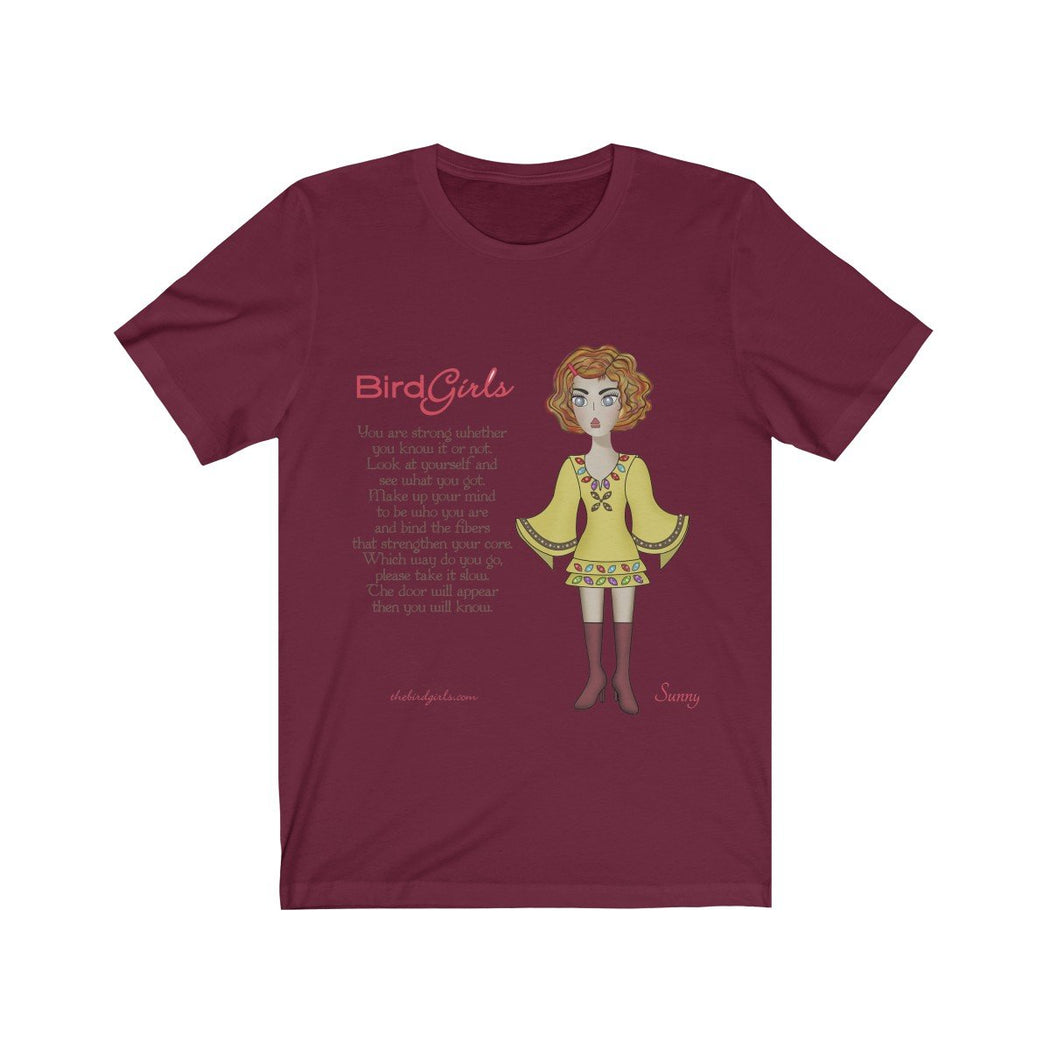 Sunny Unisex Jersey Short Sleeve Tee - The BirdGirls