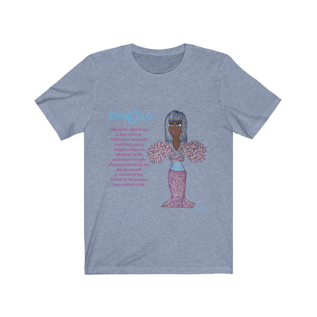 Sparkle Poem Unisex Jersey Short Sleeve Tee - The BirdGirls