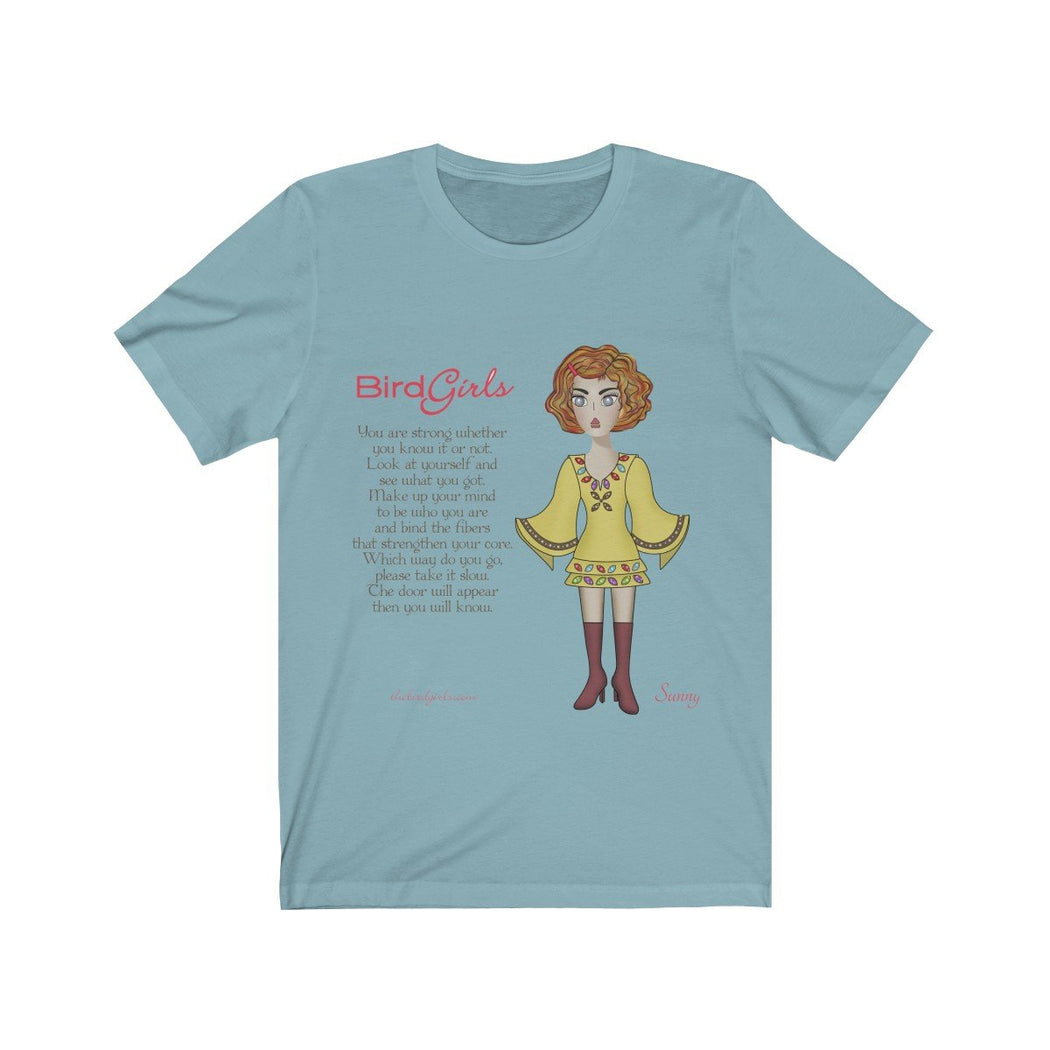 Sunny Unisex Jersey Short Sleeve Tee - The BirdGirls