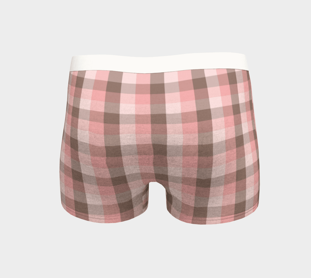 BirdGirls Plaid Boy Shorts - The BirdGirls