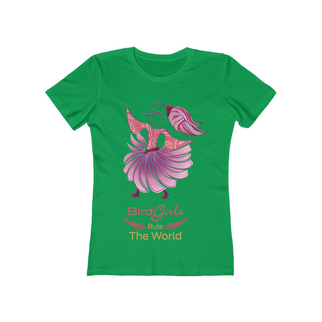 BirdGirls Logo Women's The Boyfriend Tee - The BirdGirls