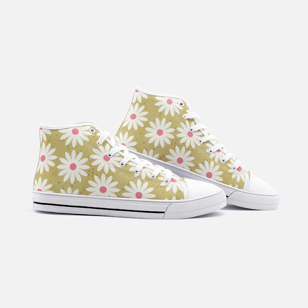 BirdGirls Daisy Duke Unisex High Top Canvas Shoes - The BirdGirls