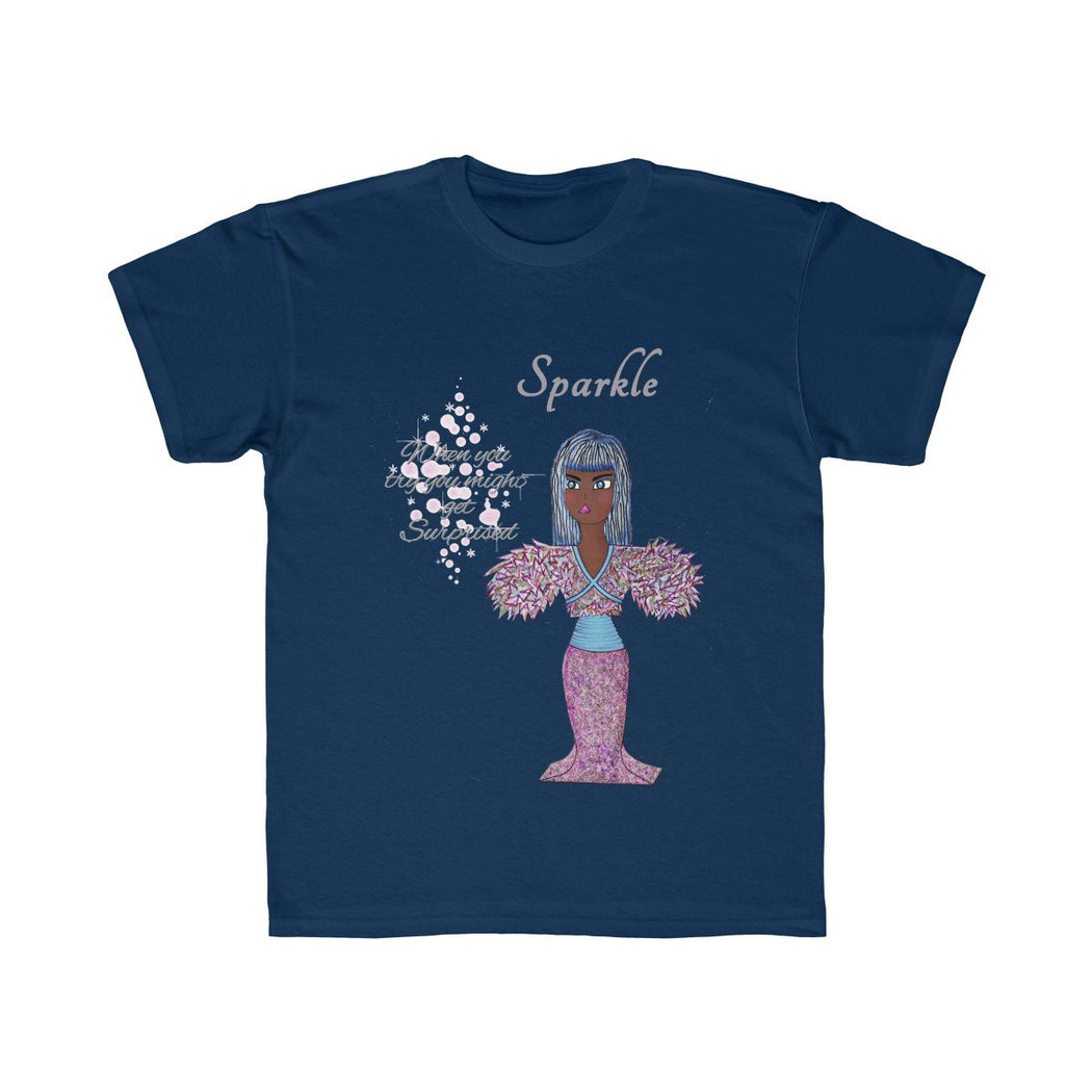 Sparklw Kids Regular Fit Tee - The BirdGirls