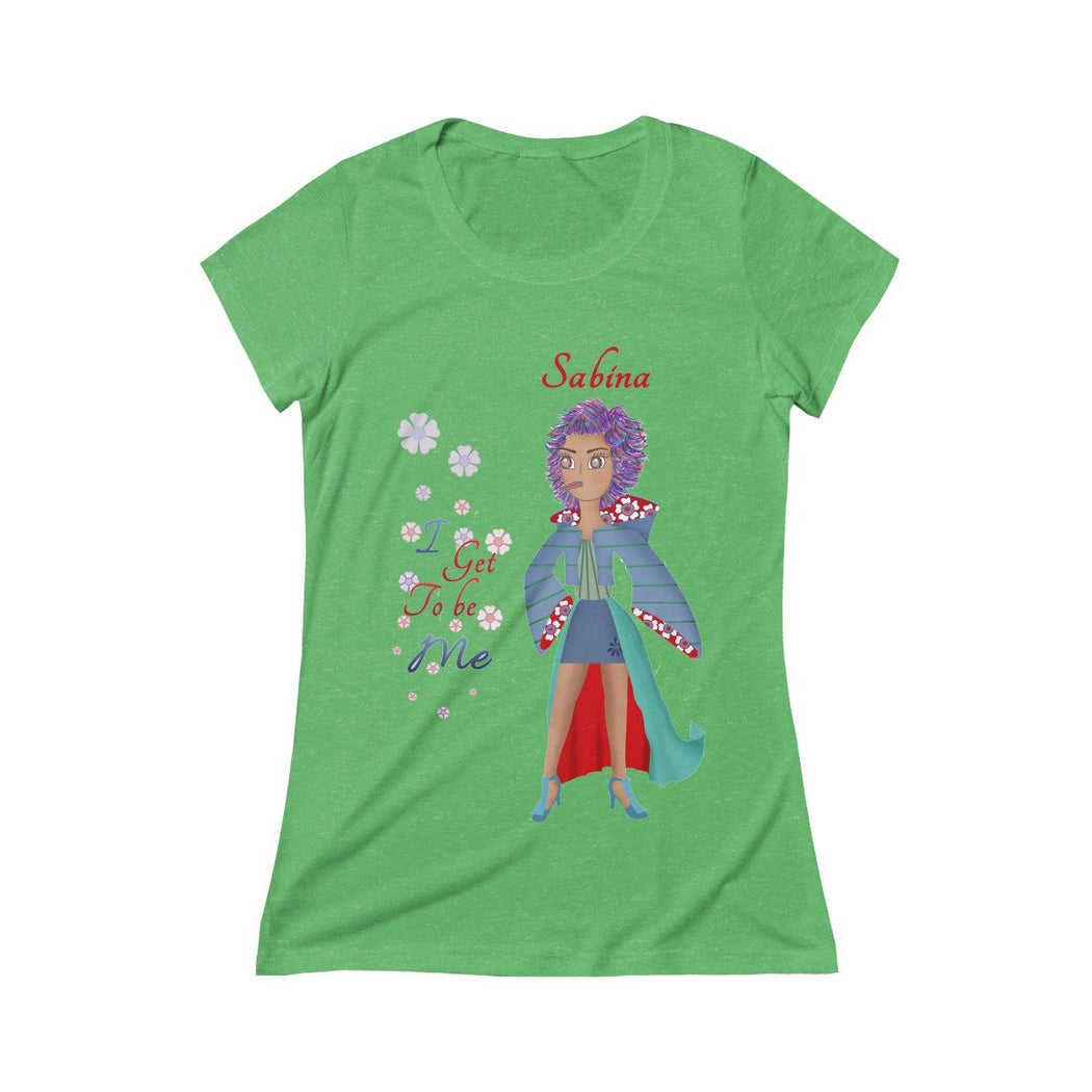 Sabina Triblend Short Sleeve Tee - The BirdGirls