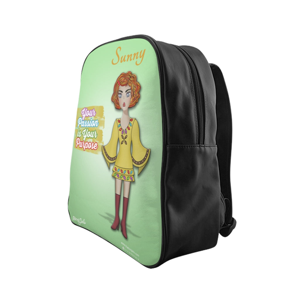 Sunny BirdGirl School Backpack - thebirdgirls.com