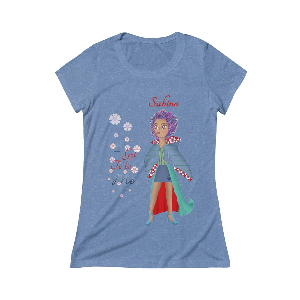 Sabina Triblend Short Sleeve Tee - The BirdGirls