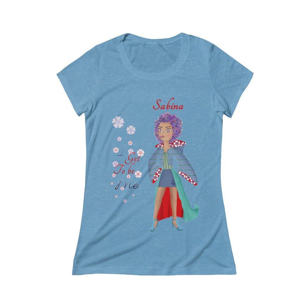 Sabina Triblend Short Sleeve Tee - The BirdGirls