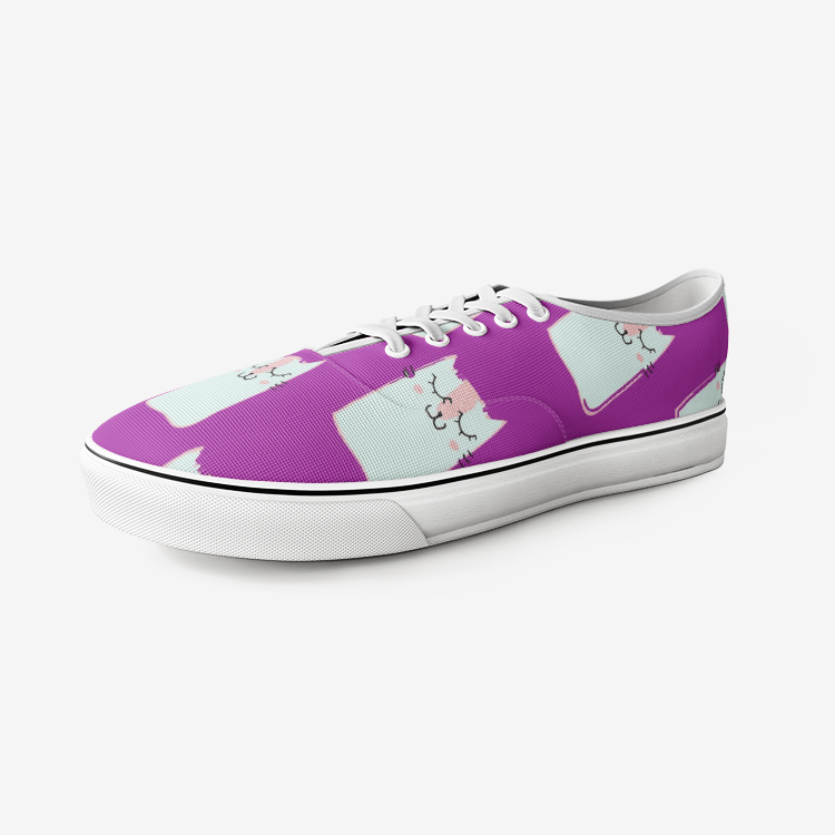 BirdGirls Cat Unisex Canvas Shoes Fashion Low Cut Loafer Sneakers - The BirdGirls