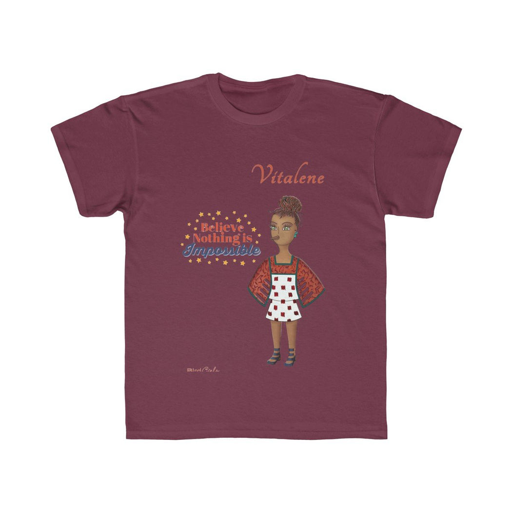 Vitalene Kids Regular Fit Tee - The BirdGirls