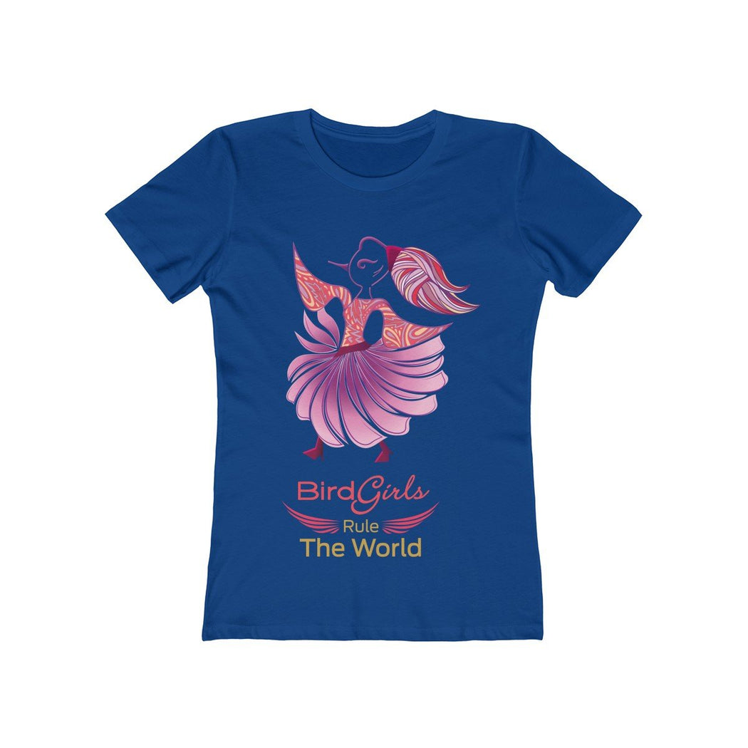 BirdGirls Logo Women's The Boyfriend Tee - The BirdGirls