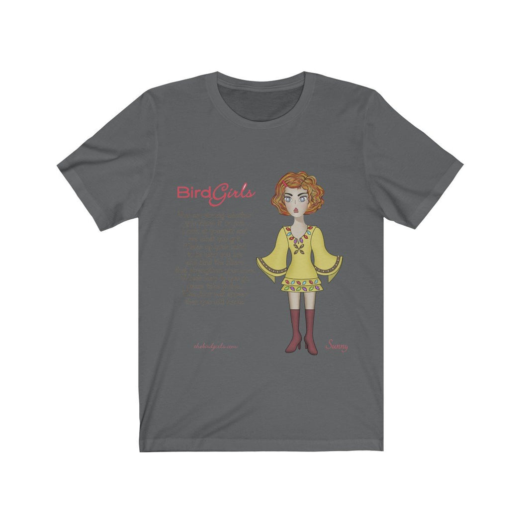 Sunny Unisex Jersey Short Sleeve Tee - The BirdGirls