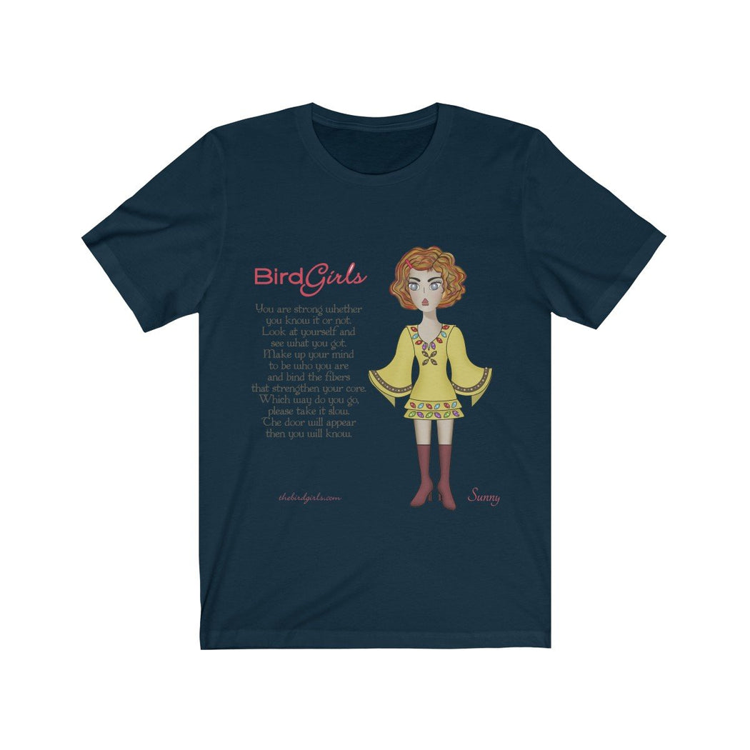 Sunny Unisex Jersey Short Sleeve Tee - The BirdGirls