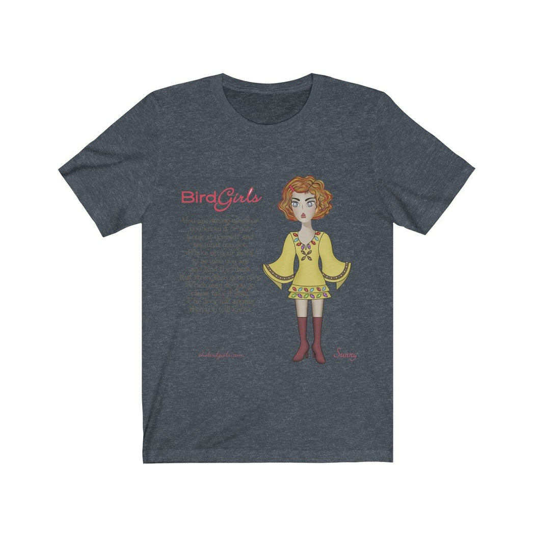 Sunny Unisex Jersey Short Sleeve Tee - The BirdGirls