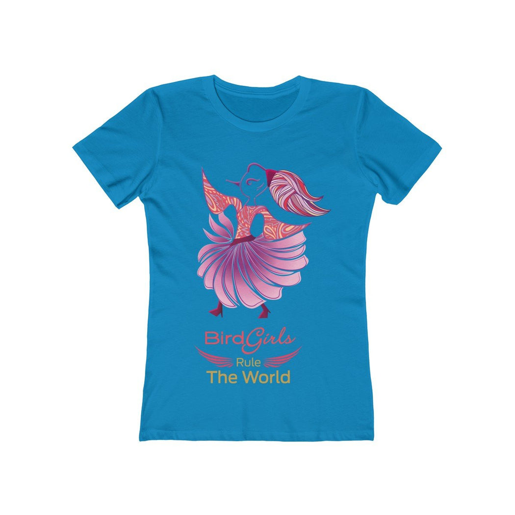 BirdGirls Logo Women's The Boyfriend Tee - The BirdGirls