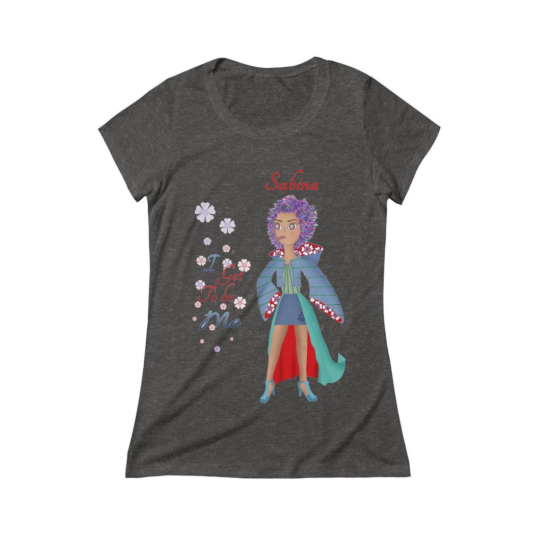 Sabina Triblend Short Sleeve Tee - The BirdGirls