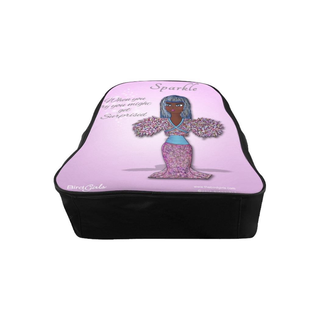 Sparkle BirdGirl School Backpack - thebirdgirls.com