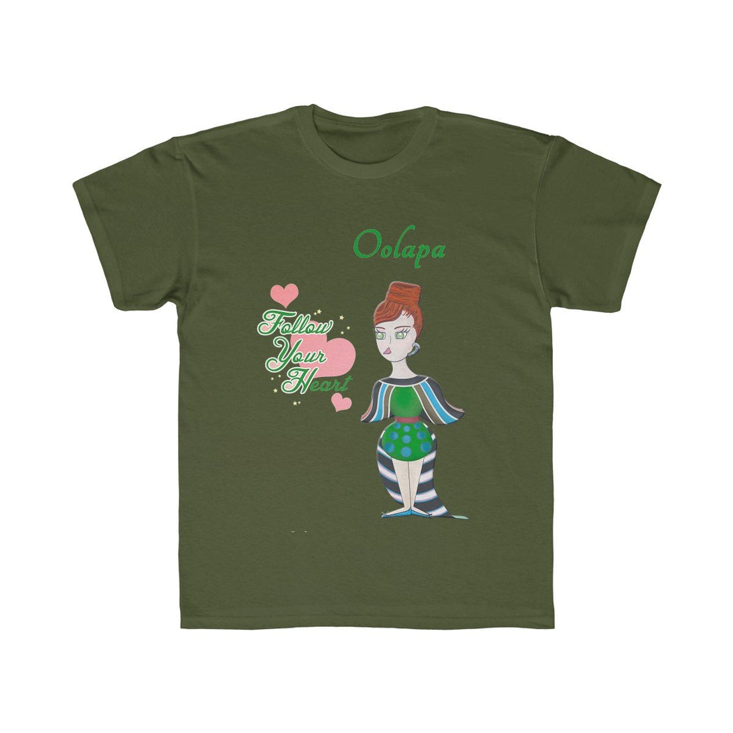 Oolapa Kids Regular Fit Tee - The BirdGirls