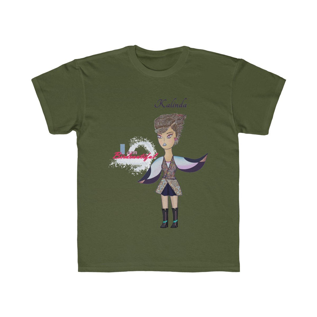 Kalinda Kids Regular Fit Tee - The BirdGirls