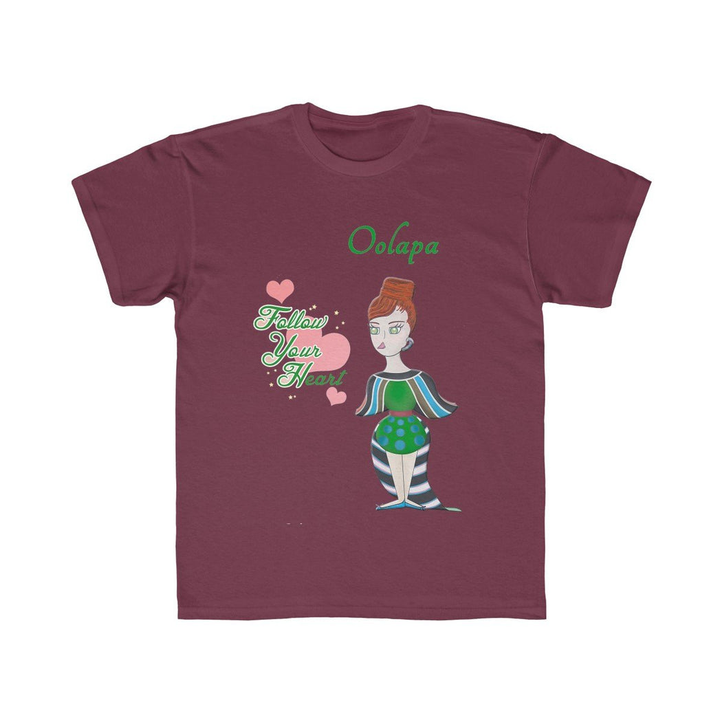 Oolapa Kids Regular Fit Tee - The BirdGirls
