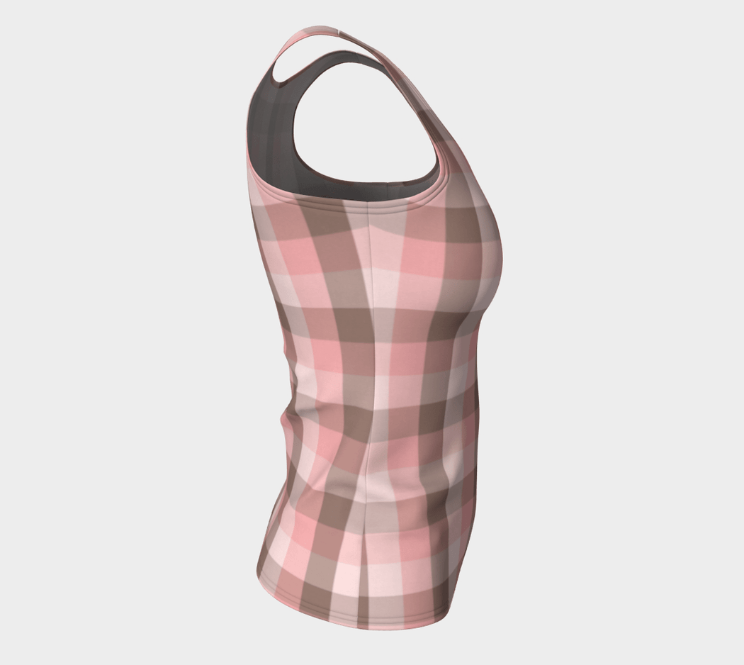 BirdGirls Pink Plaid Tank Top - The BirdGirls