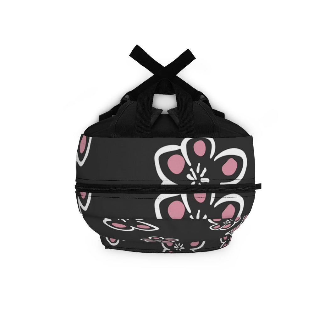 Black Daisies Backpack (Made in USA) - The BirdGirls