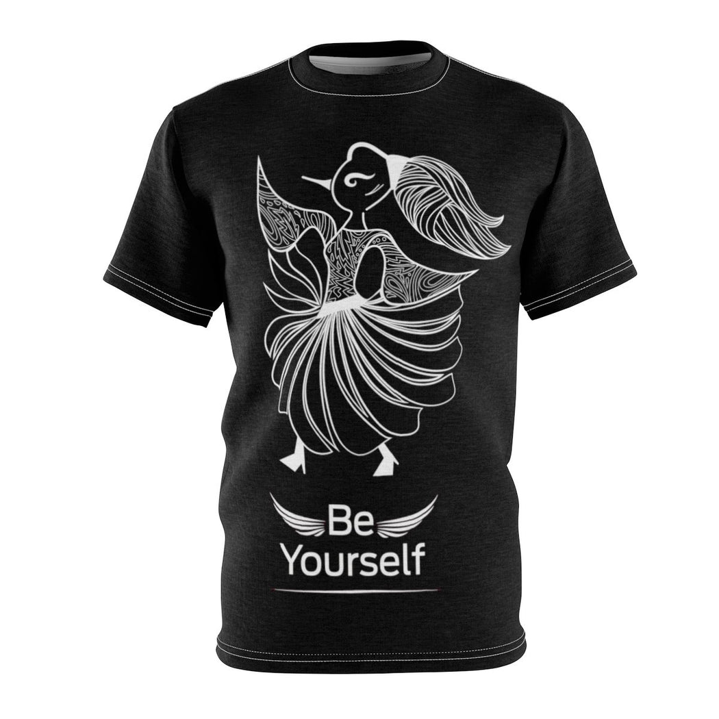 Be Yourself Unisex AOP Cut & Sew Tee - The BirdGirls