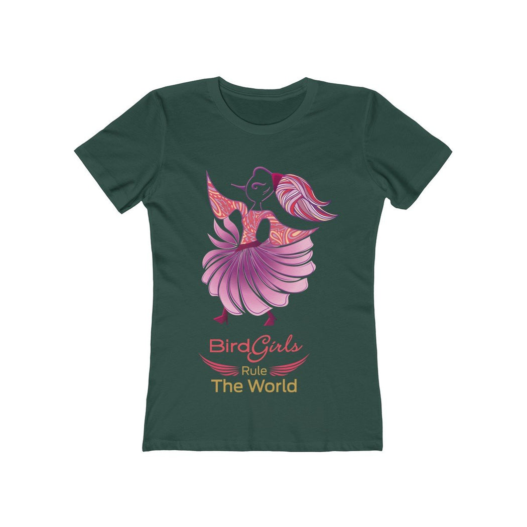 BirdGirls Logo Women's The Boyfriend Tee - The BirdGirls