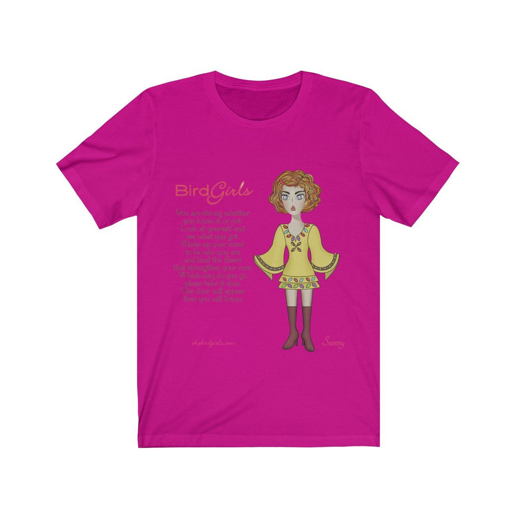 Sunny Unisex Jersey Short Sleeve Tee - The BirdGirls